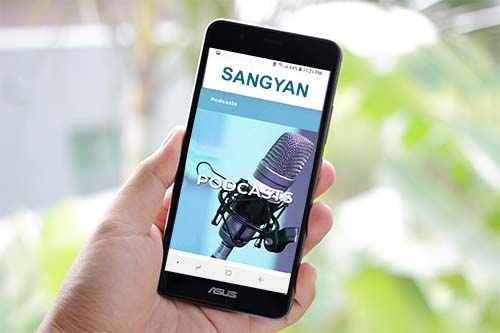 SANGYAN Podcasts podcasts-mobile-sangyan